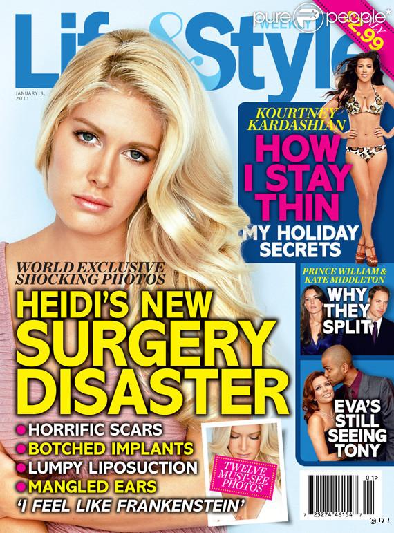 Heidi Montag en couverture de Life & Style