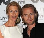 Ronan Keating et sa femme Yvonne, Londres, septembre 2008