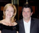 Alexandra Vandernoot et son mari Bernard Uzan