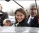 Ségolène Royal lors de la commémoration du 15e anniversaire de la mort de François Mitterrand à Jarnac, le 8 janvier 2011