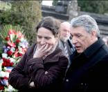 Mzarine très complice avec son demi frère Gilbert Mitterrand