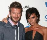 David et Victoria Beckham en octobre 2009 