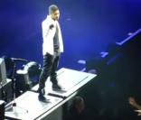 Usher sur scène à Berlin, le 13 janvier 2011