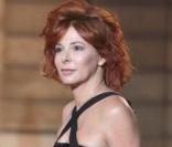 Mylène Farmer au palais de l'Elysée, le 2 mars 2010.