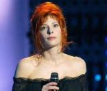 Mylène Farmer à Cannes lors des NRJ Music Awards, le 20 janvier 2003.