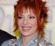 Mylène Farmer à Paris, le 27 novembre 2007.