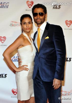 Eric Benét et Manuela Testolini