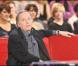 Fabrice Luchini lors de l'enregistrement de Vivement Dimanche, émission diffusée le 6 février 2011 sur France 2