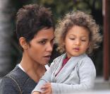 Halle Berry et sa fille Nahla 