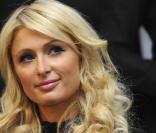 Paris Hilton à la bourse de Francfort, le 3 février 2011