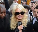 Paris Hilton à la bourse de Francfort, le 3 février 2011