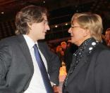 Lancement de la compagne UMP pour les cantonales, Levallois-Perret, le 3 février 2011 : Jean Sarkozy et Isabelle Balkany