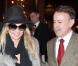 Kate Moss sort de la brasserie Lipp à Paris, le 4 février 2011.