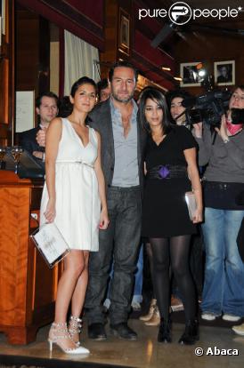Géraldine Nakache, Gilles Lellouche et Leïla Bekhti lors du déjeuner des nominés des César le 5 février 2011