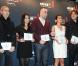 Leïla Bekhti et Géraldine Nakache lors du déjeuner des nominés des César le 5 février 2011
