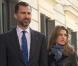 Letizia d'Espagne et Felipe d'Espagne visitent le congrès espagnol à Madrid, le 8 février 2011.