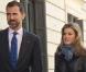 Letizia d'Espagne et Felipe d'Espagne visitent le congrès espagnol à Madrid, le 8 février 2011.