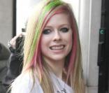 Avril Lavigne en tournée promotionnelle à Paris, le 8 février 2011.