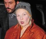 Vivienne Westwood à la soirée pré-BAFTA organisée à Londres par le producteur Harvey Weinstein, le 11 février 2011<br />