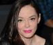 Rose McGowan sur le front-row du défilé Max Azria durant la Fashion Week de New York, le 13 février 2011.