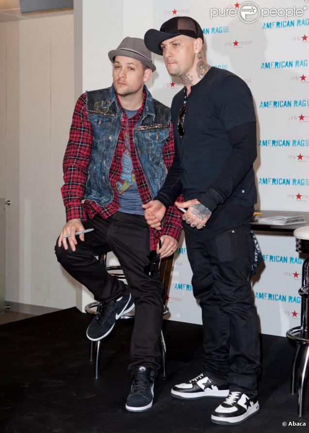 Joel et Benji Madden, Aventura (Floride), le 15 janvier 2011