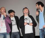 lors de l'avant-première d'Hallal Police d'état à l'UGC Bercy à Paris le 15 février 2011