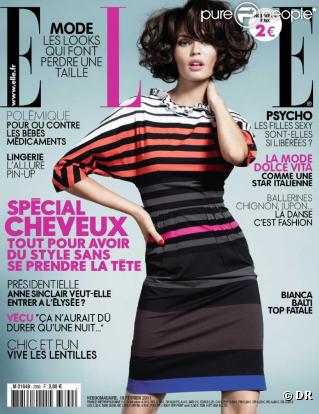 Bianca Balti en couverture du ELLE France