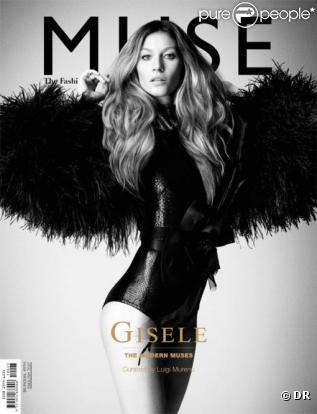 Gisele Bündchen en couverture du magazine Muse, printemps 2011.