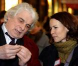 Jacques Weber, avec la réalisatrice Caroline Glorion et sa partenaire à l'écran Anne Coesens (en photo avec Weber), présentait le 21 février 2011 le téléfilm Joseph l'insoumis au cinéma Arenberg à Bruxelles, en présence de la reine Paola.