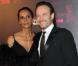 Karine Silla et Vincent Perez lors de la cérémonie des César au théâtre du Châtelet à Paris, le 25 février 2011.