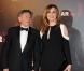Roman Polanski et Emmanuelle Seigner lors de la cérémonie des César au théâtre du Châtelet à Paris, le 25 février 2011.