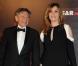 Roman Polanski et Emmanuelle Seigner lors de la cérémonie des César au théâtre du Châtelet à Paris, le 25 février 2011.