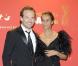 Gilles Lellouche et Mélanie Doutey lors de la cérémonie des César au théâtre du Châtelet à Paris, le 25 février 2011.
