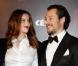 Laetitia Casta et Stefano Accorsi lors de la cérémonie des César au théâtre du Châtelet à Paris, le 25 février 2011.