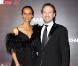 Karine Silla et Vincent Perez lors de la cérémonie des César au théâtre du Châtelet à Paris, le 25 février 2011.