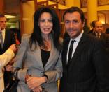 Bernard Montiel and Yamina Benguigui