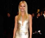 Gwyneth Paltrow dans une robe Calvin Klein lors de la cérémonie des Oscars à Los Angeles le 27 février 2011