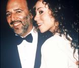Tommy Mottola et Mariah Carey, octobre 1994