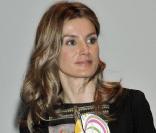 La princesse Letizia a remis un prix le 10 mars 2011 à Madrid