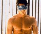 Christian Bale dans American Psycho, où il joue un serial killer plein de charme 