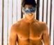 Christian Bale dans American Psycho, où il joue un serial killer plein de charme 