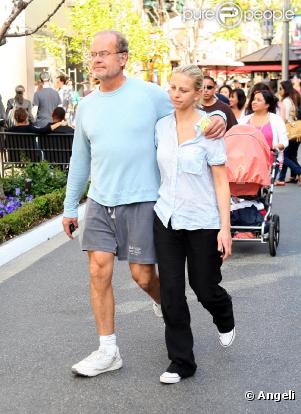 Kelsey Grammer et sa nouvelle femme Kayte Walsh à Los Angeles le 13 mars 2011