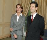 Le chef d'orchestre Yakov Kreizberg est décédé le 15 mars 2011 à 51 ans des suites d'un cancer. Il était notamment à la tête du Philharmonique de Monte-Carlo. Photo : en 2007 à Paris, lors de sa nomination, avec SAS Caroline de Hanovre. 