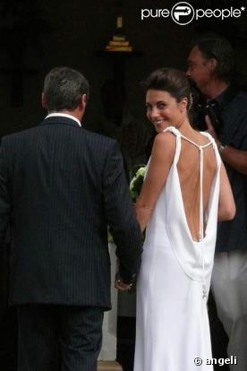 Alessandra Sublet : son mariage religieux avec Thomas à St Barth, le 25/04/08