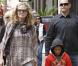 Heidi Klum en famille à Los Angeles au centre commercial The Grove le 18 mars 2011