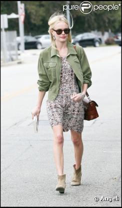 Kate Bosworth à la sortie d'un salon de coiffure à Los Angeles le 19 mars 2011
 &nbsp; 