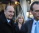 Jacques Chirac sort de L'Avenue, à Paris, le 22 mars 2011.
