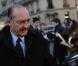 Jacques Chirac sort de L'Avenue, à Paris, le 22 mars 2011.