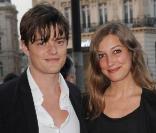 Sam Riley et Alexandra Maria Lara à l'occasion de l'avant-première de  Je n'ai rien oublié , au Publicis, à Paris, le 28 mars 2011.