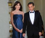Carla et Nicolas Sarkozy le 22 juin 2009 à l'Elysée 